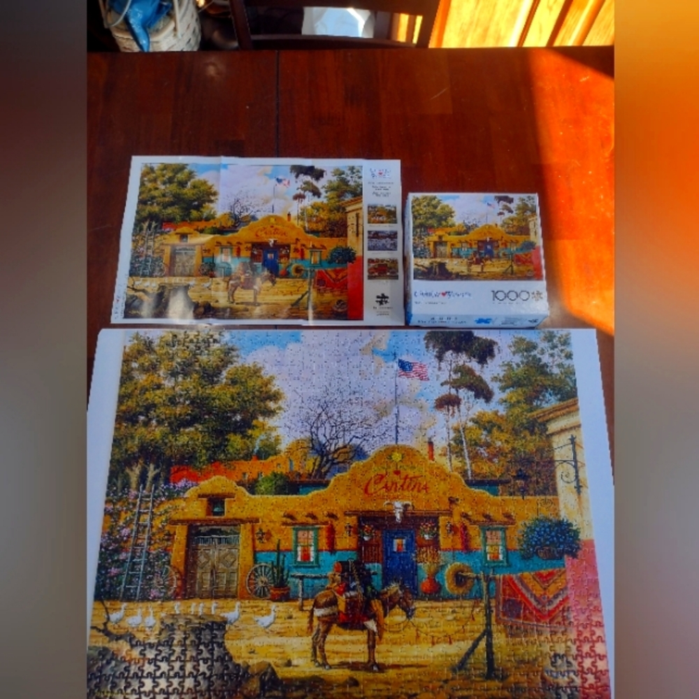 "Sunday Morning Stroll" 1000 piece puzzle